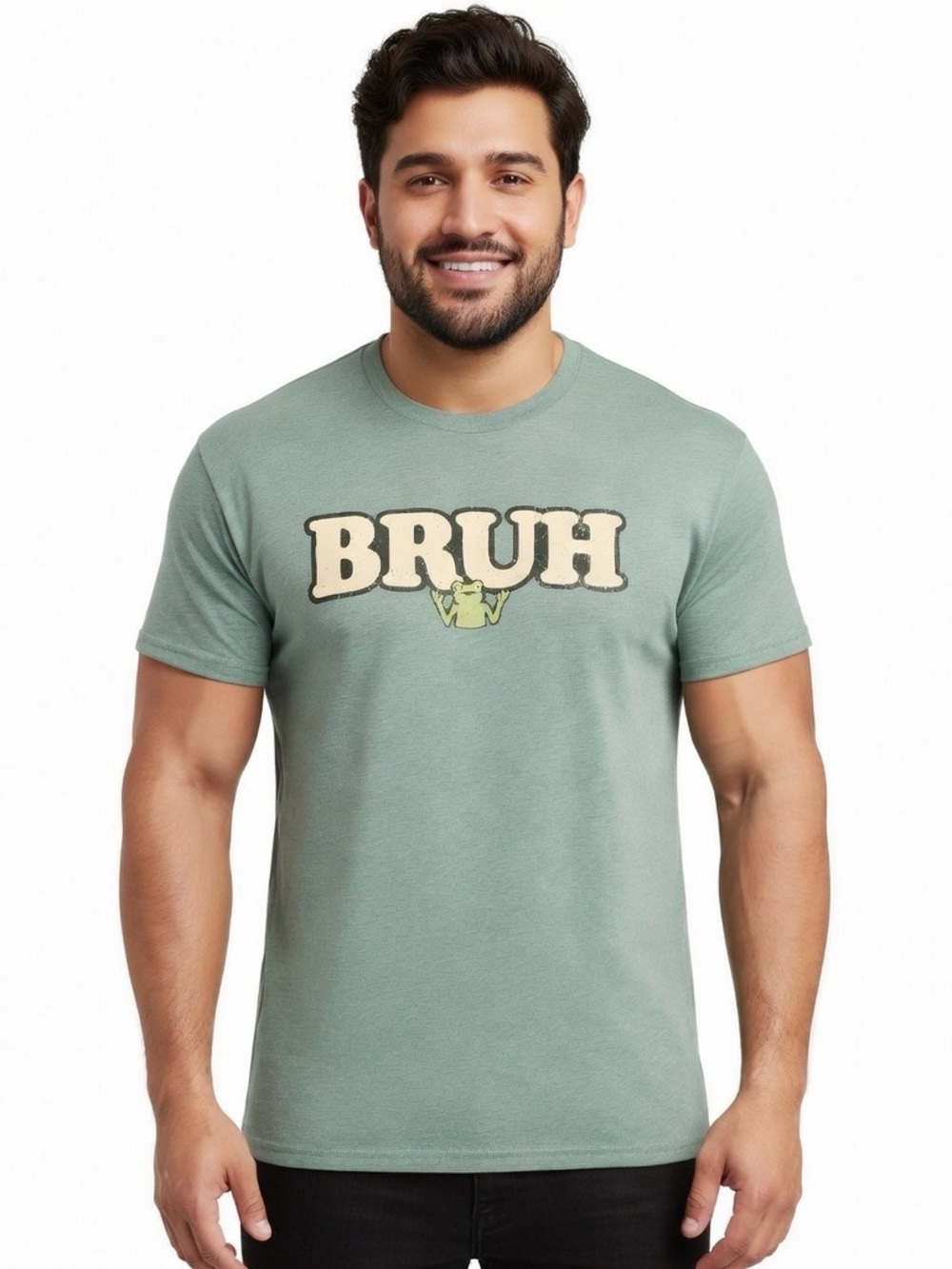 Men's Bruh Frog Graphic Tee